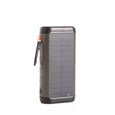Noodpowerbank – 30.000 mAh met zonnepaneel, dynamo en snelladen