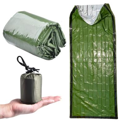 Noodslaapzak Groen